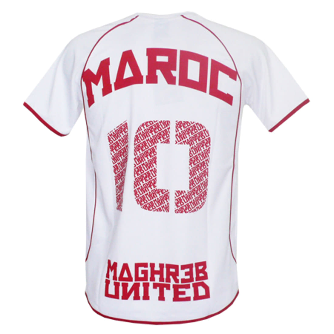 Maghreb United - Maillot Foot Maghreb United Blanc Maroc