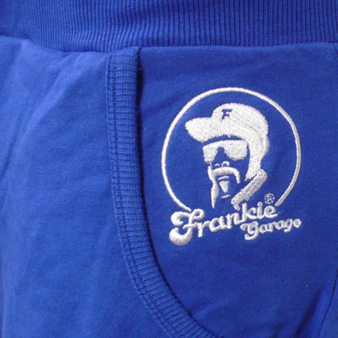 Frankie Garage Pantalon Jogging Frankie Garage Training Bleu Roi Typo