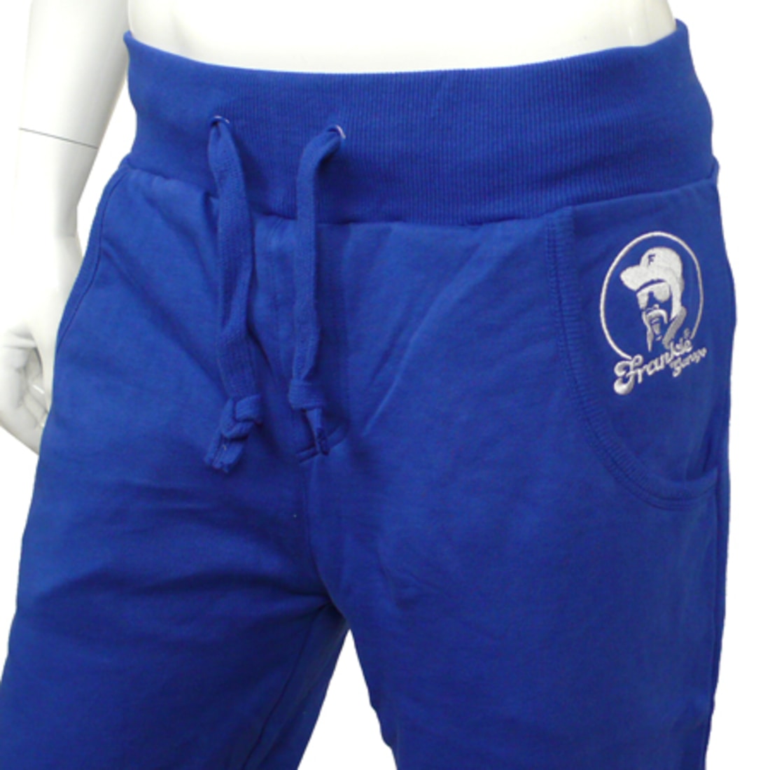 Frankie Garage Pantalon Jogging Frankie Garage Training Bleu Roi Typo