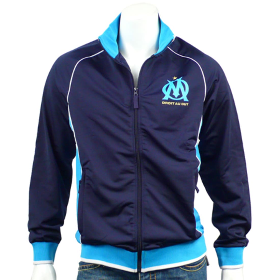 OM Veste Zippee OM Essential Bleu Marine