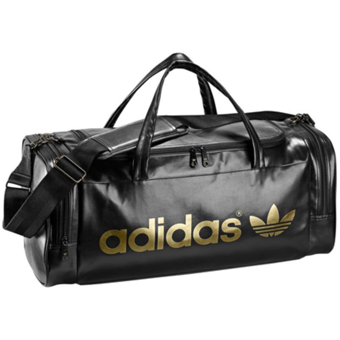 Sac de Sport Adidas Teambag Noir Or