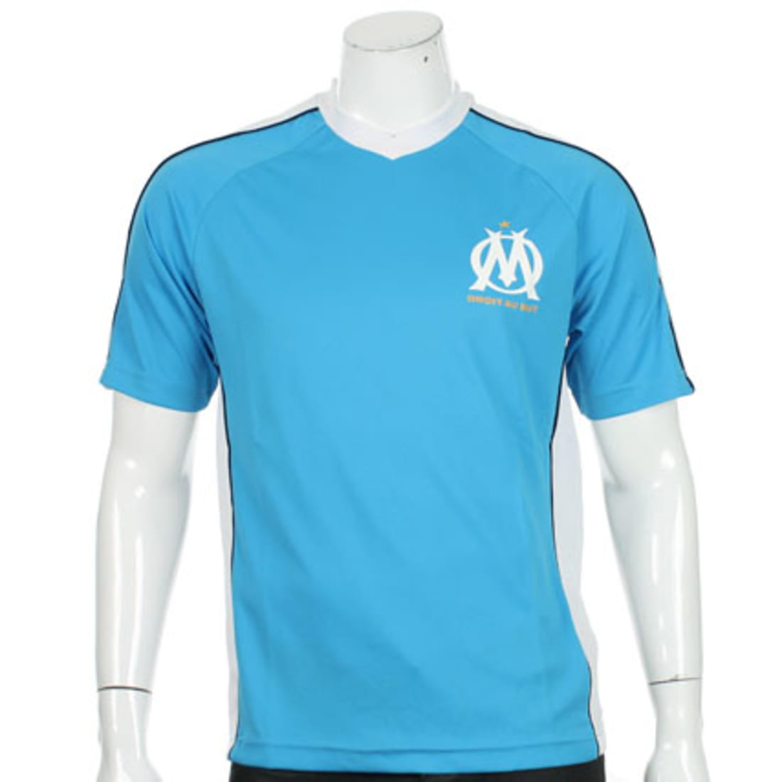 OM Maillot OM Polyester Fan Bleu