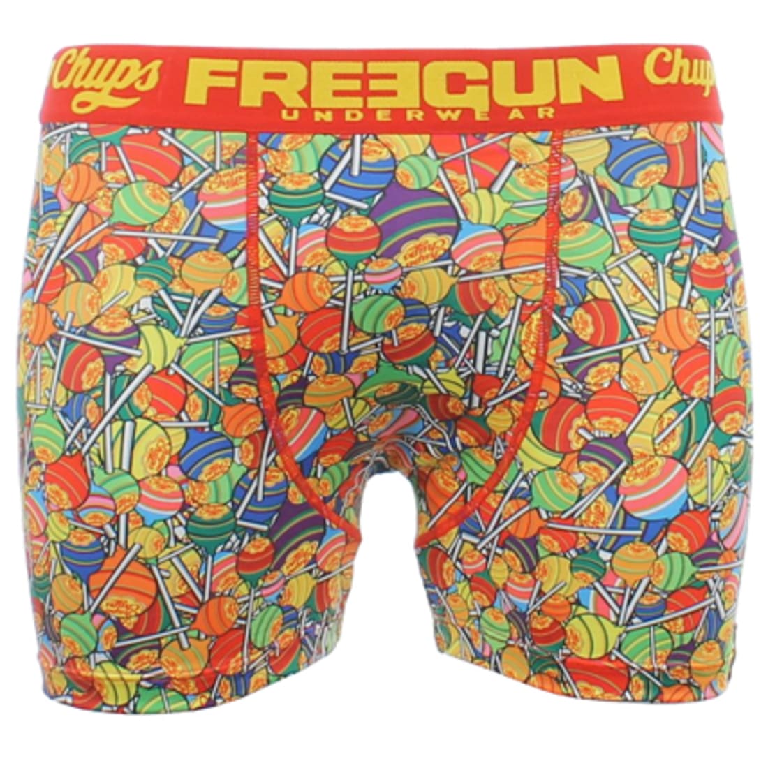 Freegun Boxer Freegun Edition Limitée Chupa Chups Lol Rouge Jaune 0471