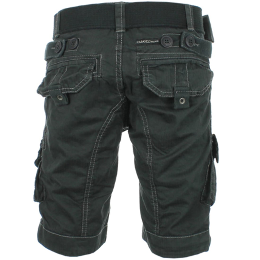Cabaneli - Short Enfant Cabaneli Cargo Noir ...