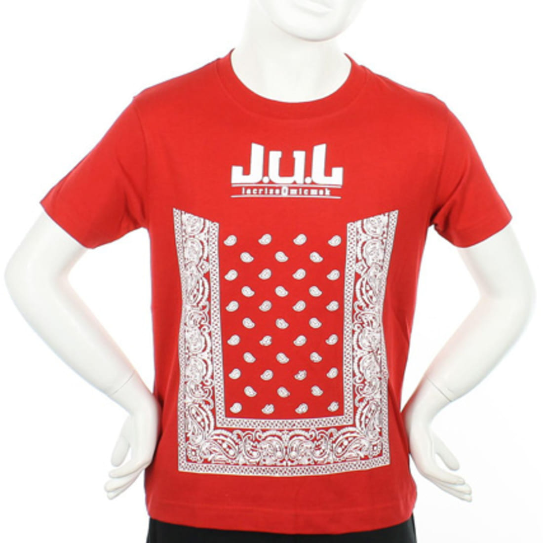 JUL Tee Shirt Enfant Liga One By JUL Bandana Rouge Blanc