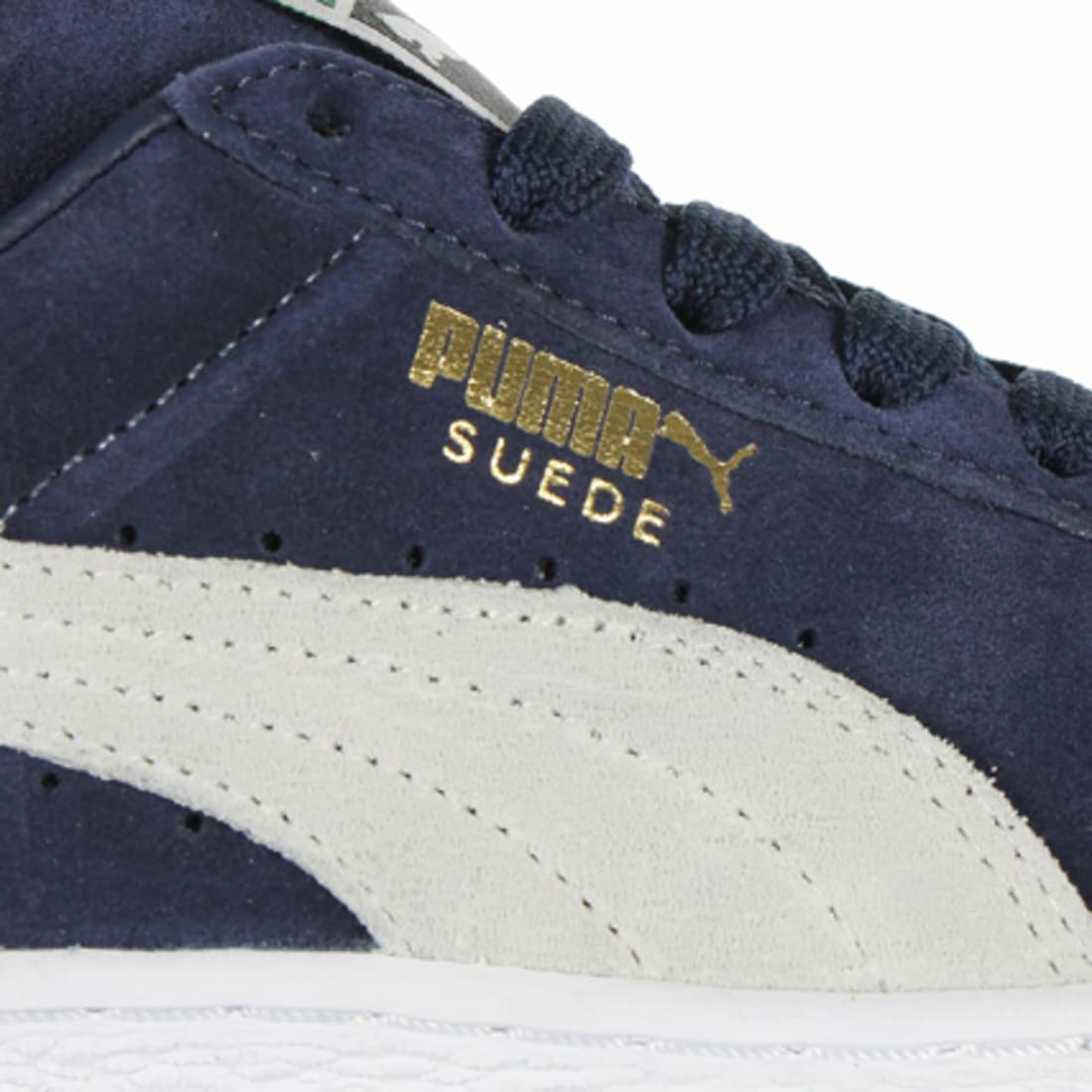 Puma - Baskets Suede Classic Plus 356568 51 Peacot White - LaBoutiqueOfficielle.com