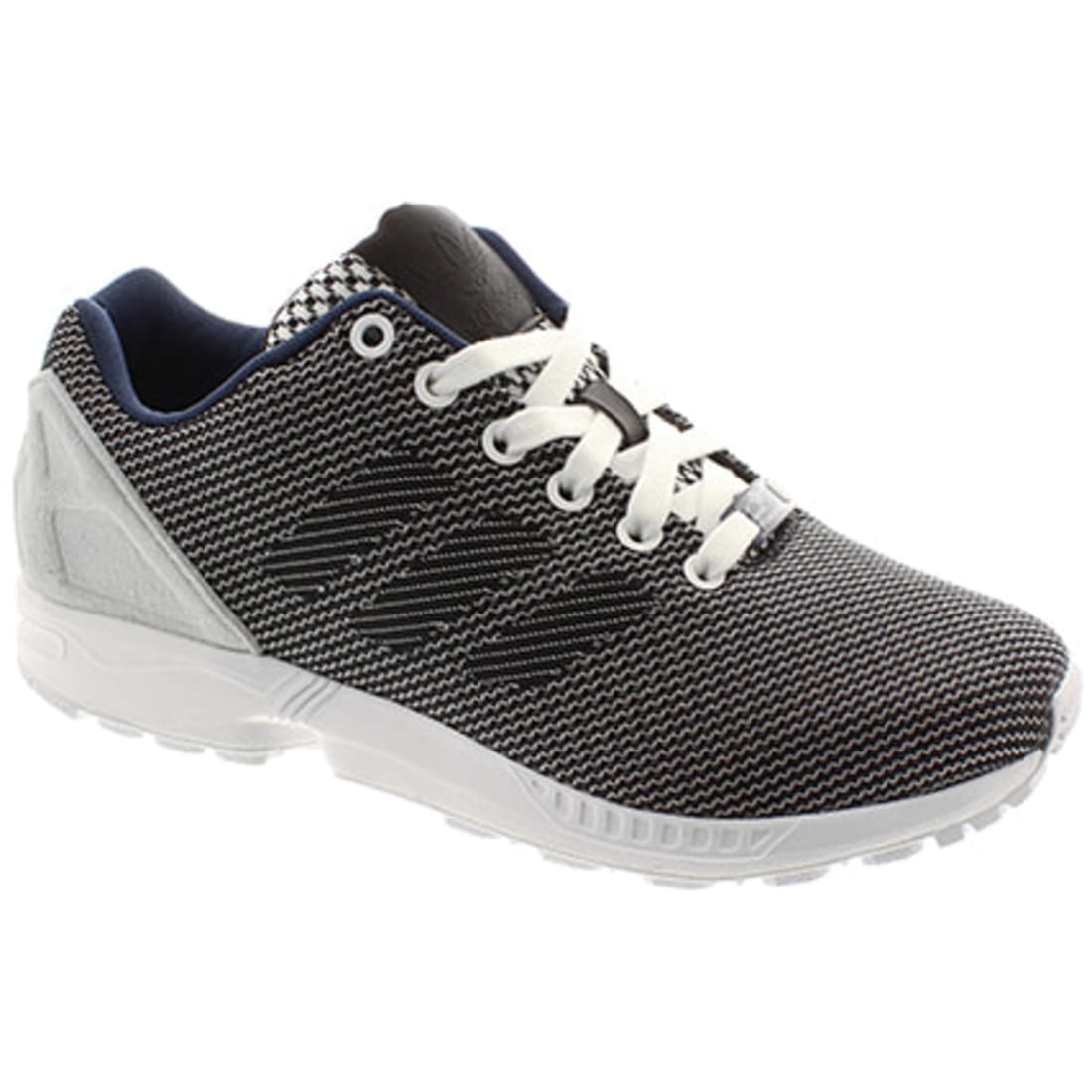 basket adidas zx flux weave noir et blanc