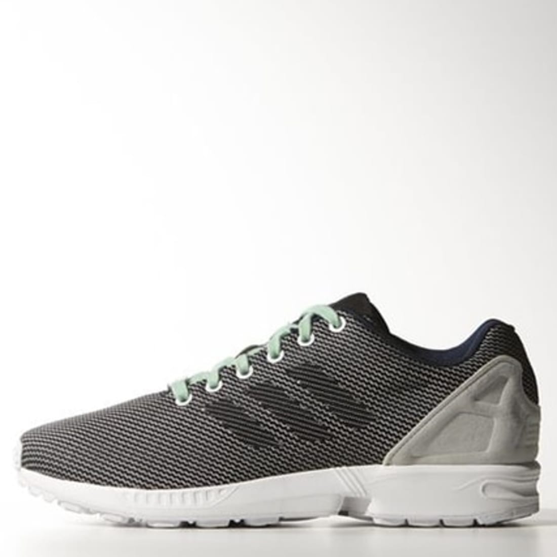 basket adidas zx flux weave noir et blanc