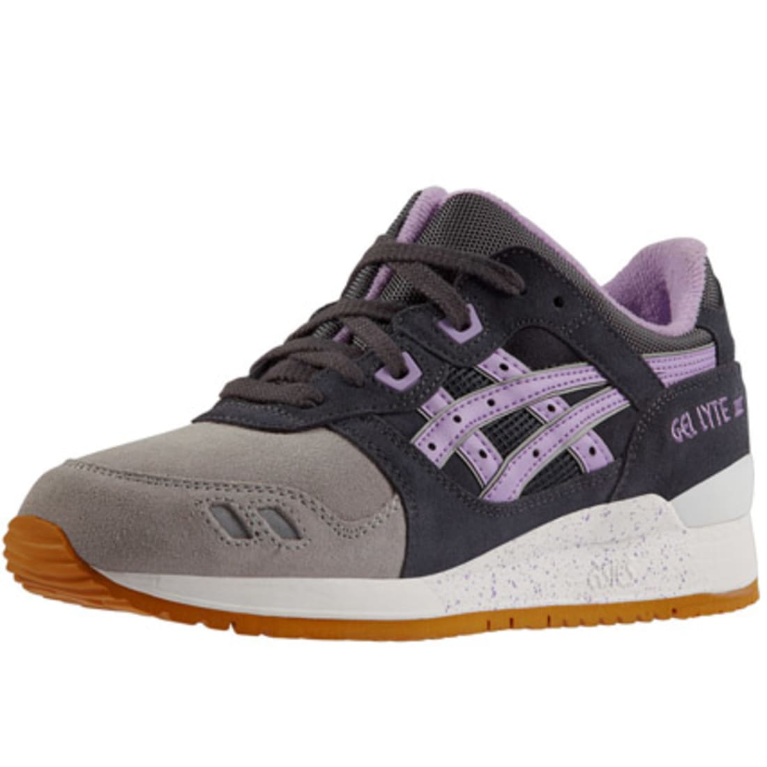 asics fille gris