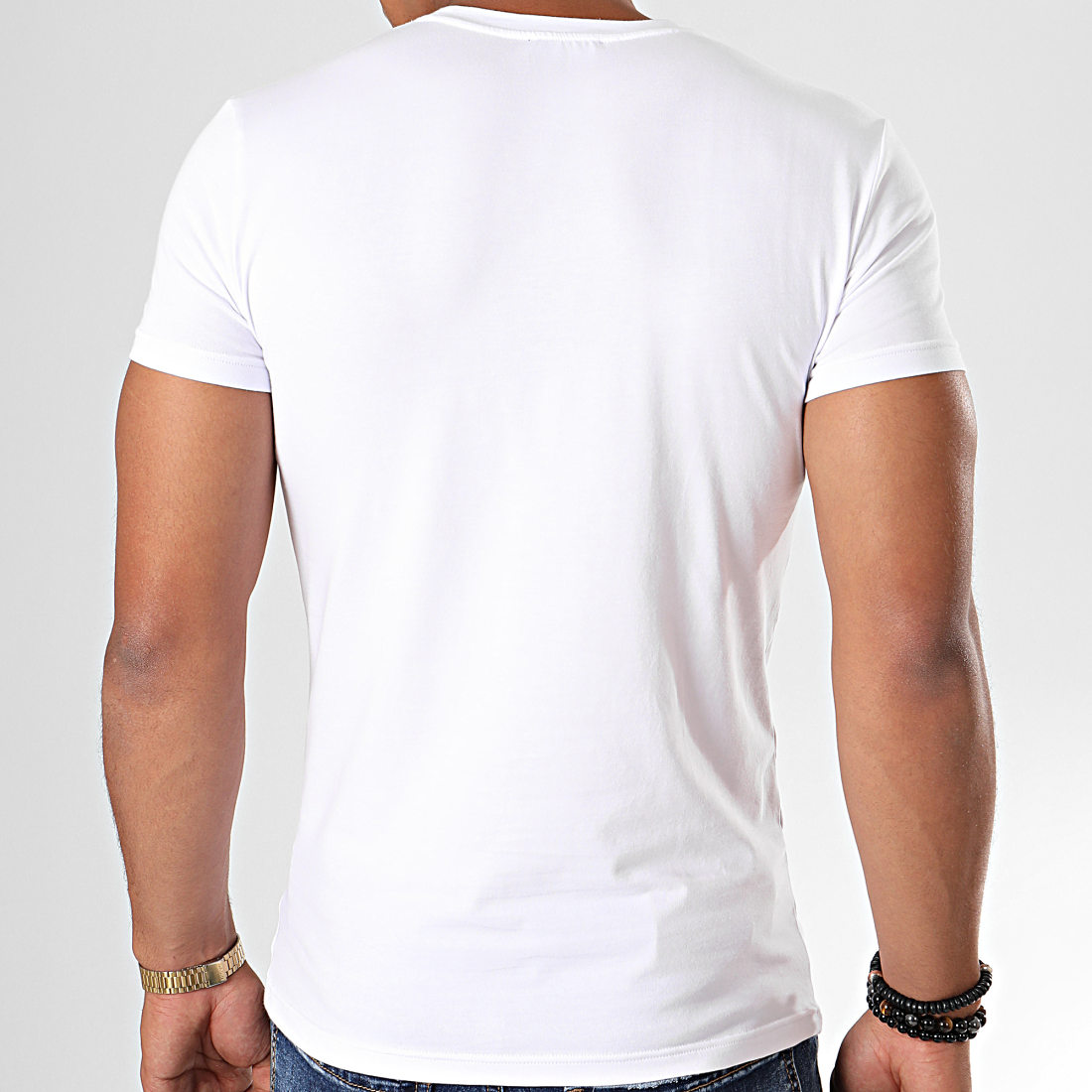 Tee shirt Emporio Armani homme Blanc 111035