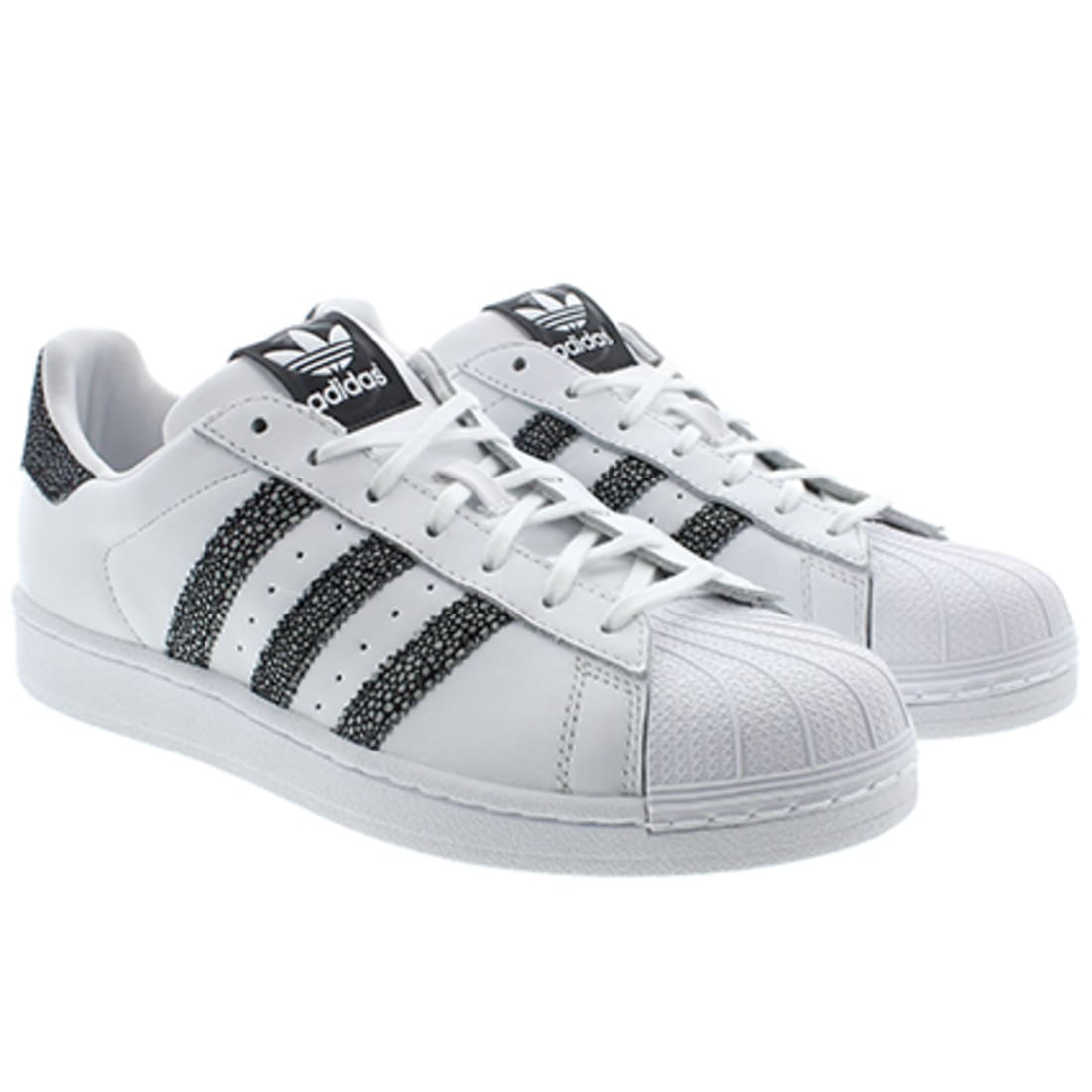 basket adidas superstar noir et blanc