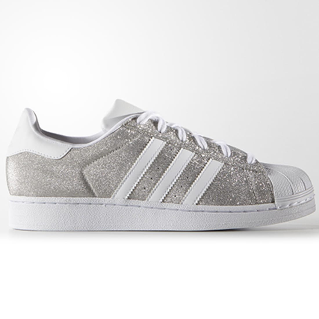 basket adidas argenté