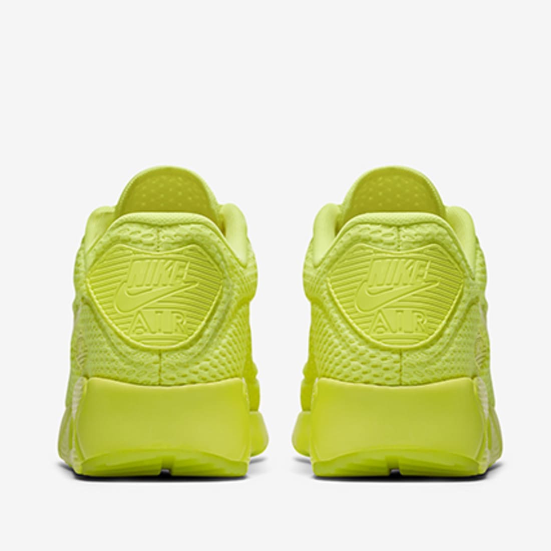 nike thea jaune fluo
