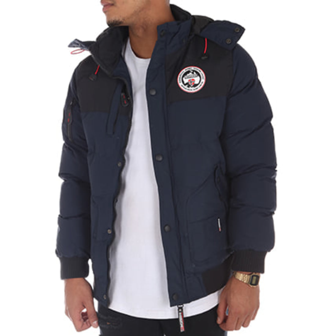 Geographical Norway - Blouson Vertigo Bleu Marine ...