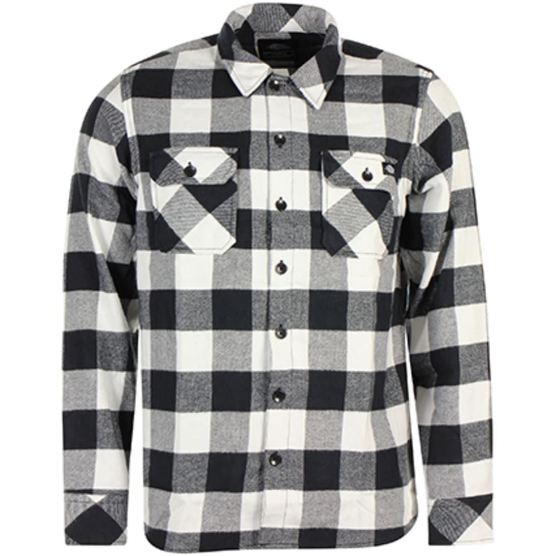 Dickies - Chemise Manches Longues Sacramento Noir Blanc ...