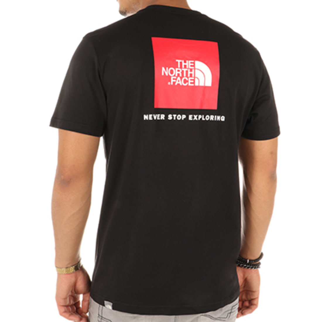 The North Face - Tee Shirt Red Box Noir - LaBoutiqueOfficielle.com