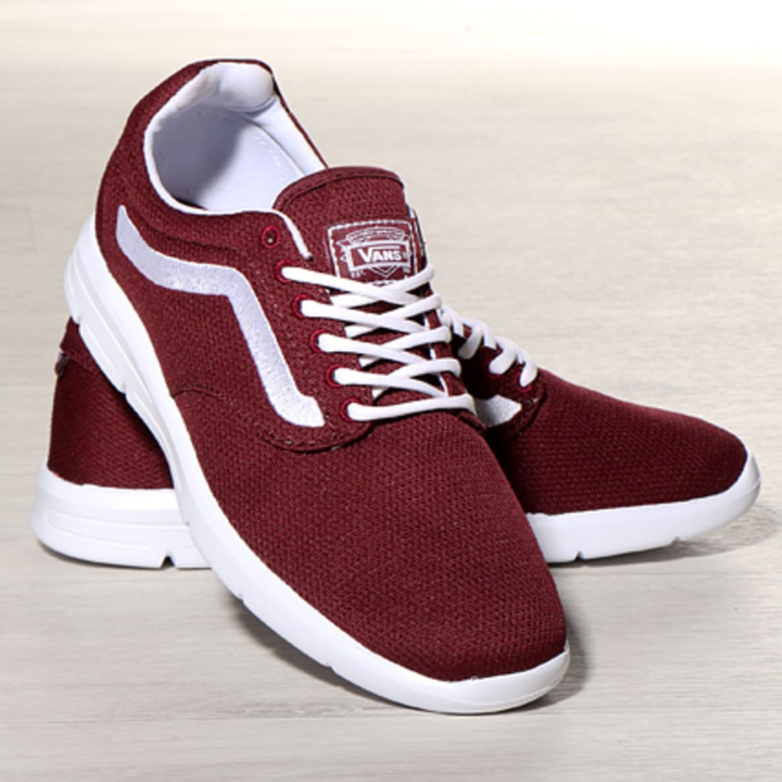 Vans montante bordeau cheap