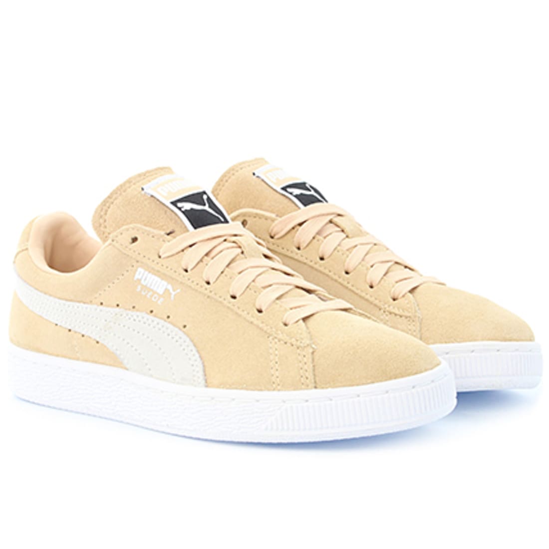 puma suede tan
