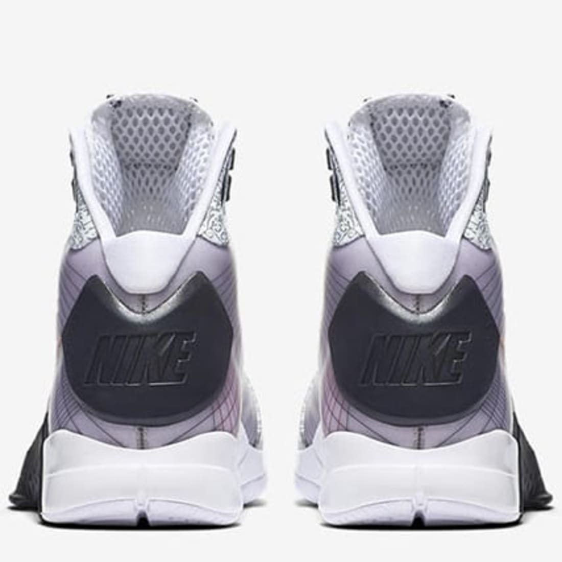 Nike - Baskets Hyperdunk Original 863301 146 White Dark Obsidian Sport Red 