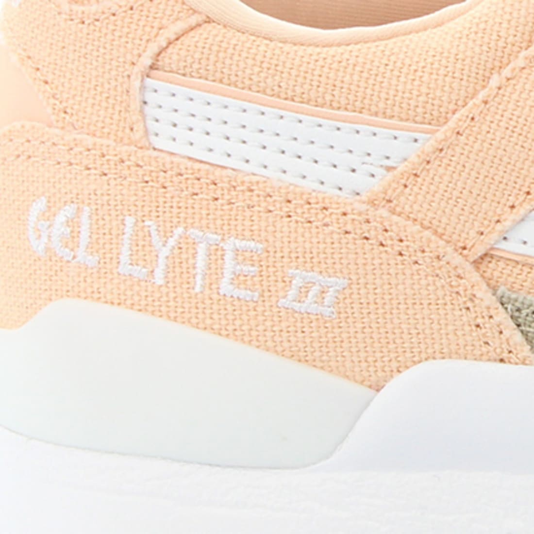 asics gel lyte iii bleached apricot