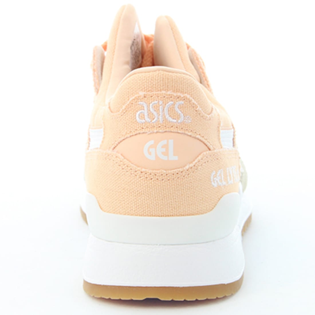 asics gel lyte iii bleached apricot