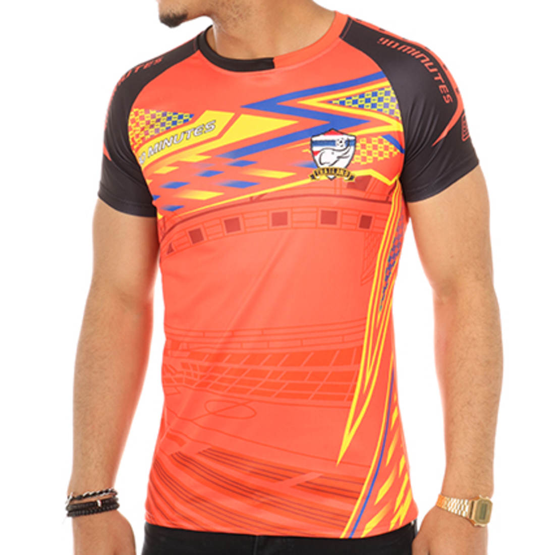 Classic Series Maillot De Football Thailand AT009 Orange