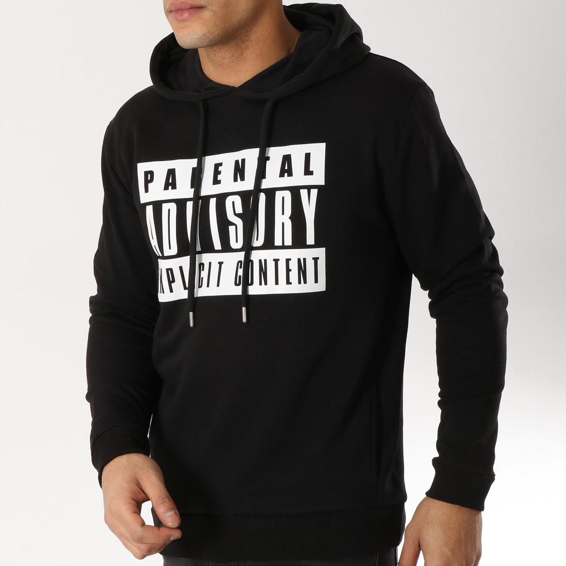 Sweat Capuche Classic Logo Noir