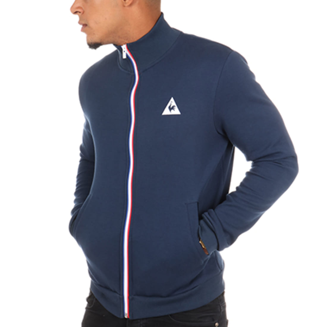 veste le coq sportif homme rose