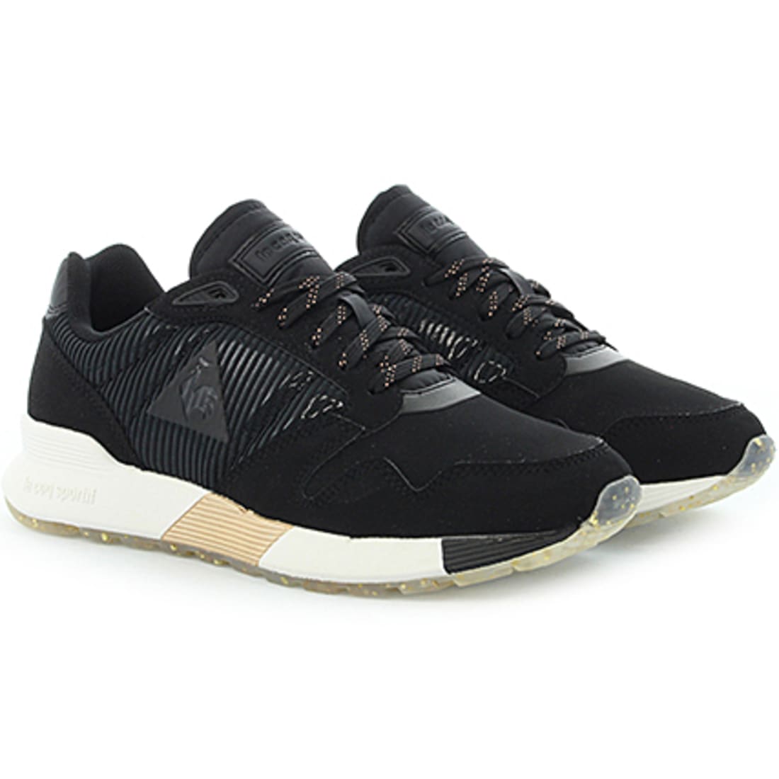 Le Coq Sportif - Baskets Femme Omega X Striped Sock ...