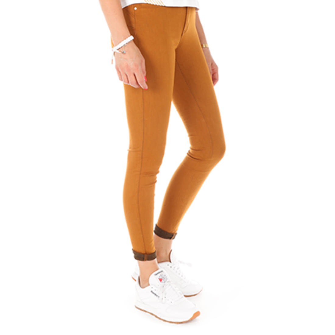 Tiffosi - Jean Skinny Femme Lady Camel ...
