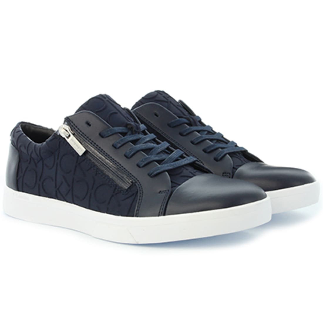 calvin klein ibrahim leather sneaker