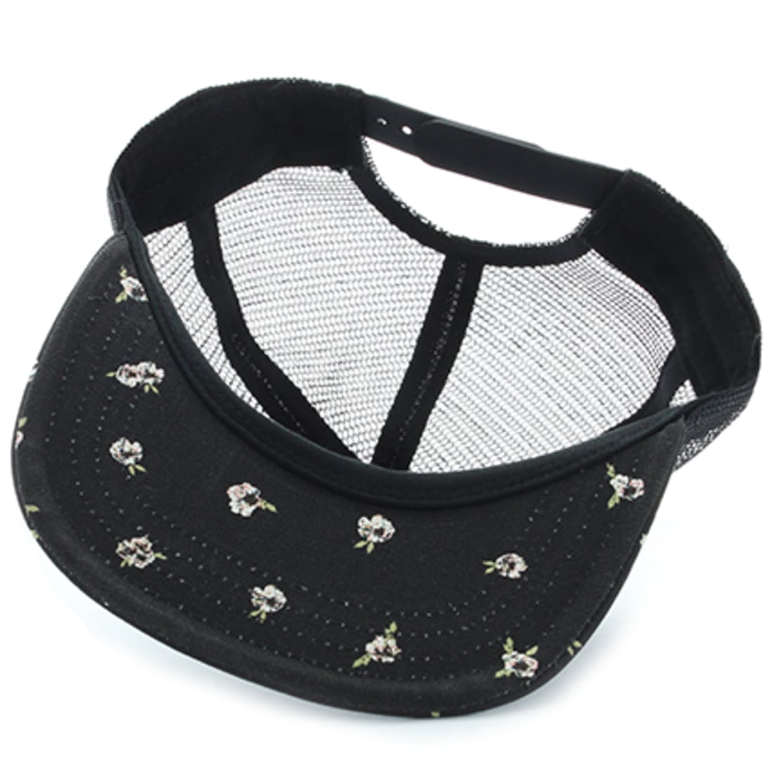 Vans - Casquette Trucker Femme Beach Girl Noir Floral ...