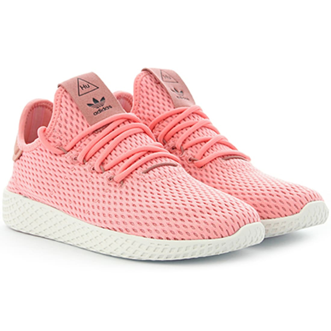 Pharrell adidas Tennis Hu Raw Pink BY8715