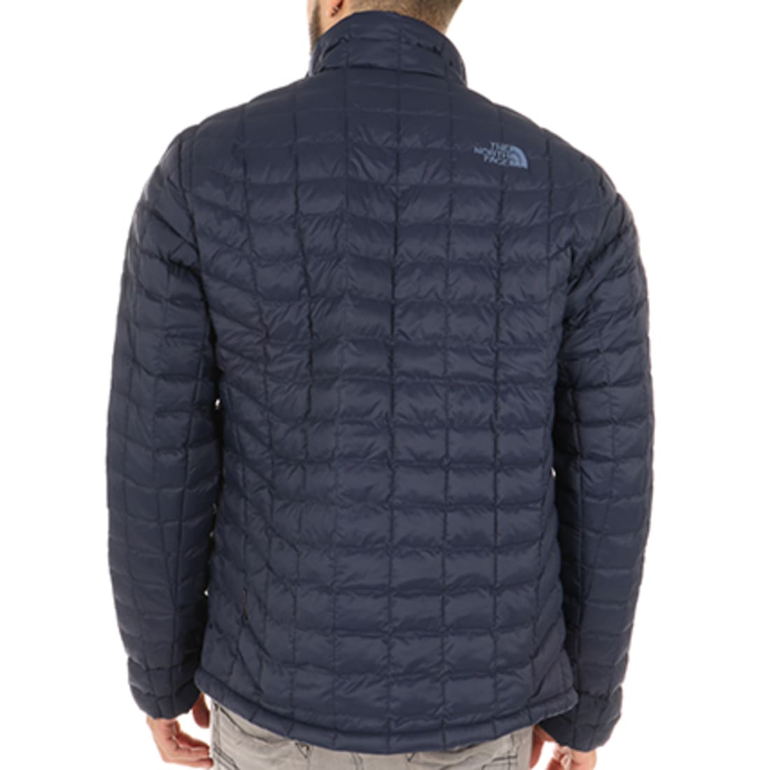 The North Face - Doudoune Thermoball 382C Bleu Marine ...