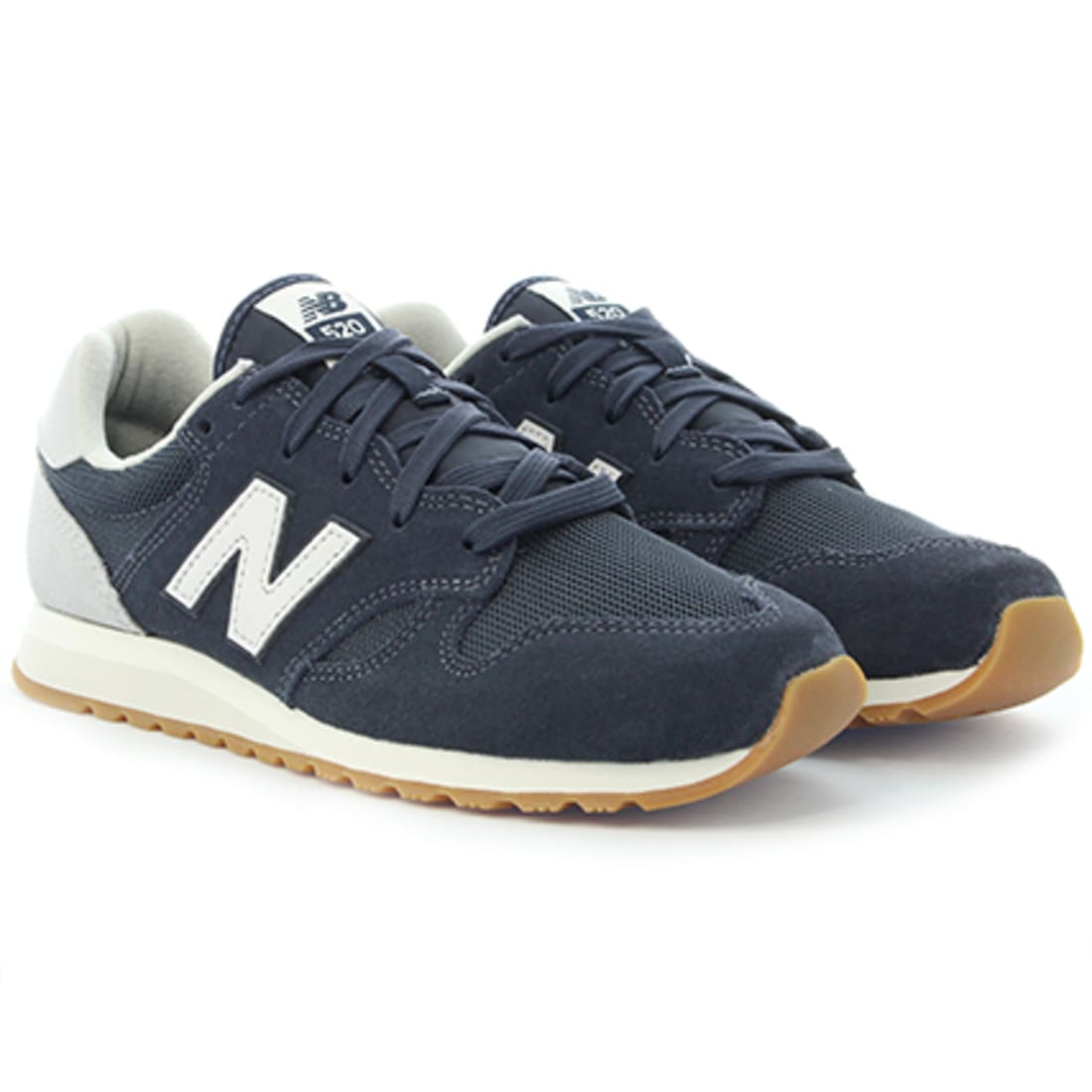 New Balance - 新品 New Balance WL520 ME ニューバランス シルバーの+