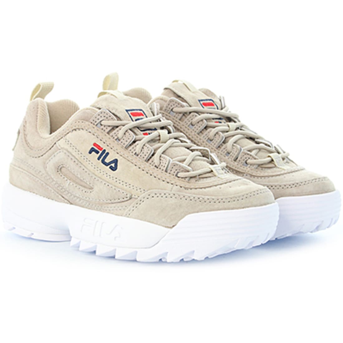 Fila Baskets Femme Disruptor S Low 1010154 Feather Gray
