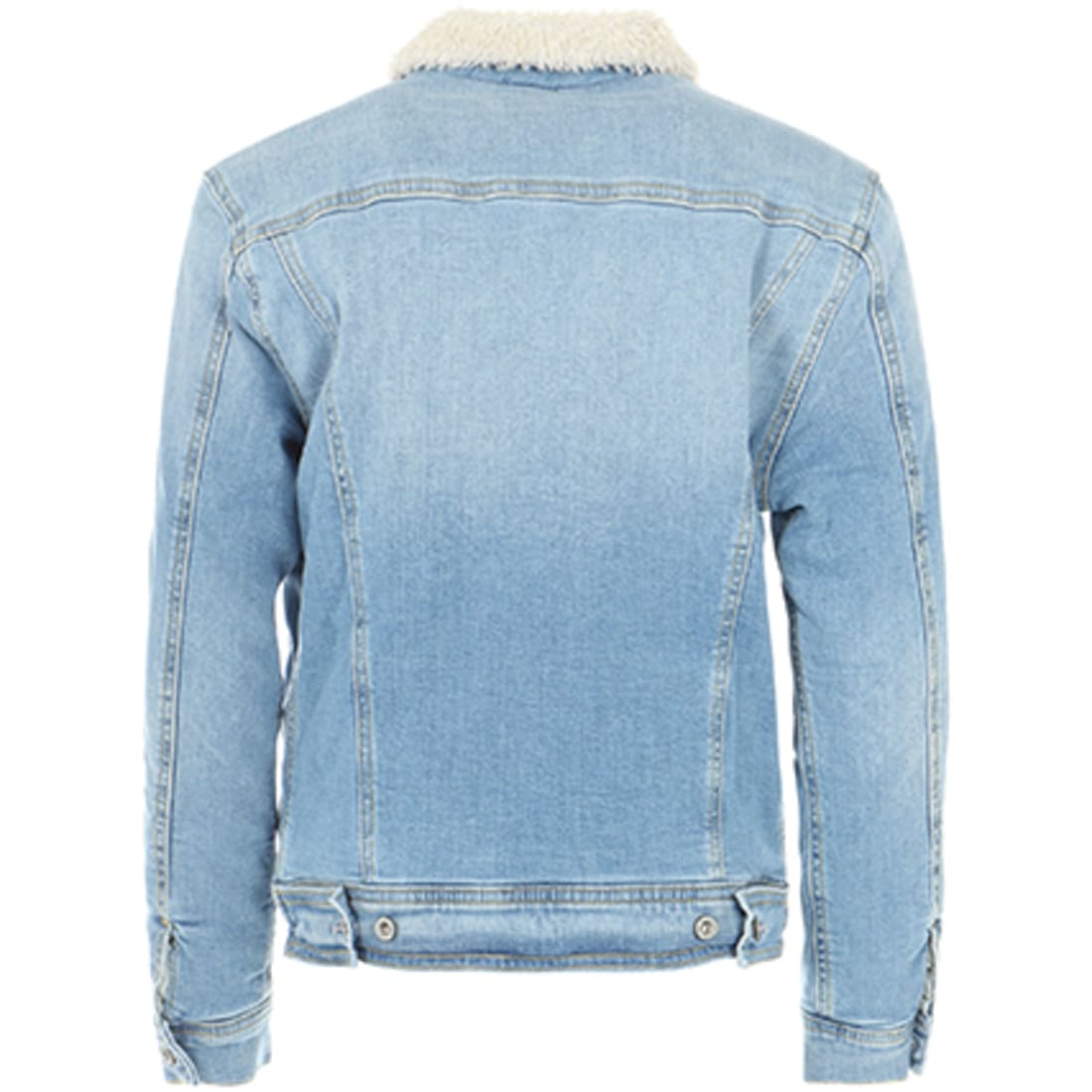Pepe Jeans - Veste En Jean Col Mouton Enfant Legendary ...