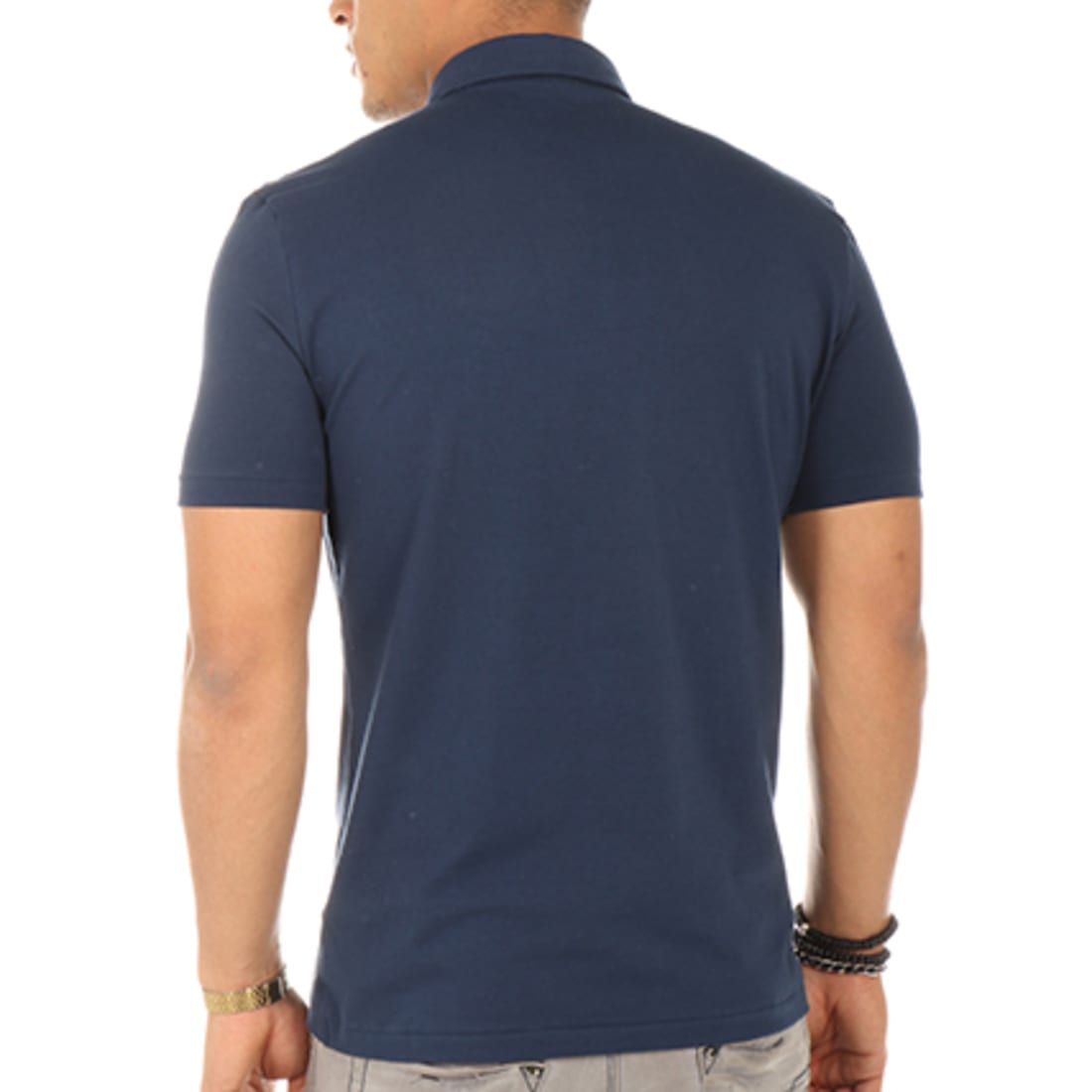Le Coq Sportif - Polo Manches Courtes LCS Tech Bleu Marine ...