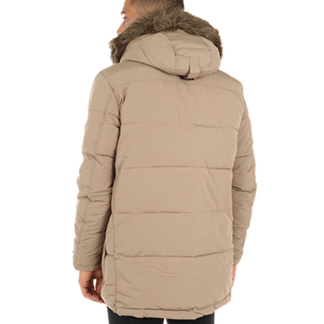 Calvin Klein Parka Fourrure Omore Beige LaBoutiqueOfficielle