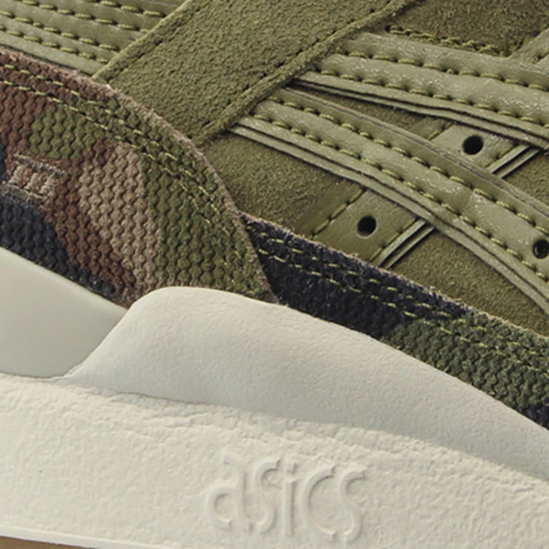 asics gel lyte iii olive canvas