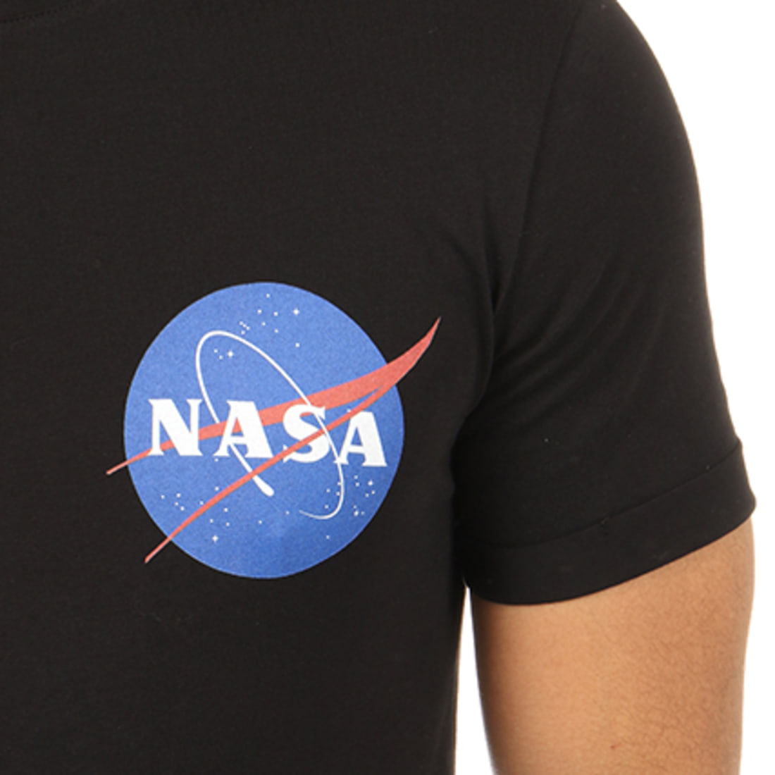 NASA Tee Shirt Oversize Insignia Noir