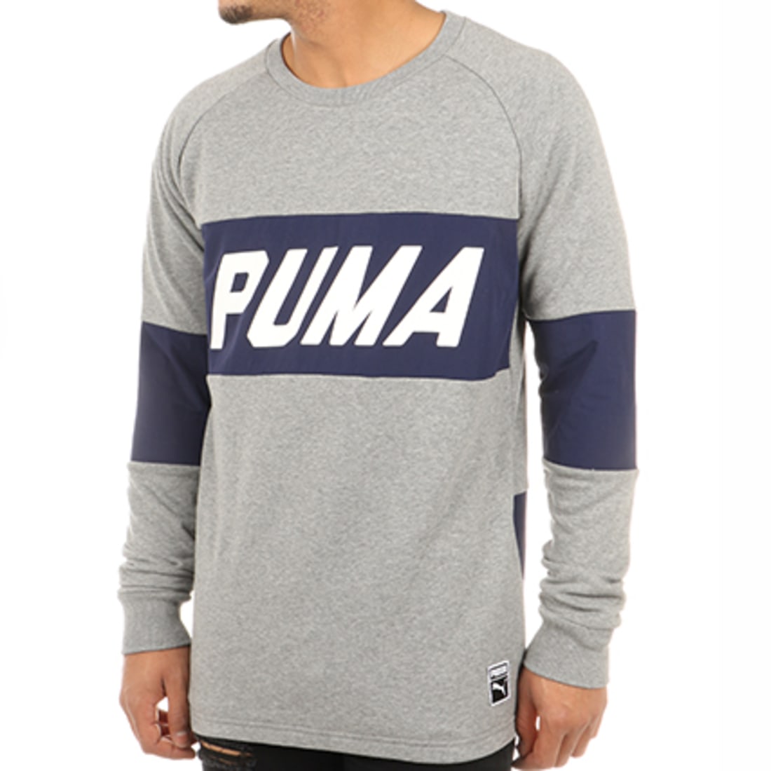 sweat puma femme cyan