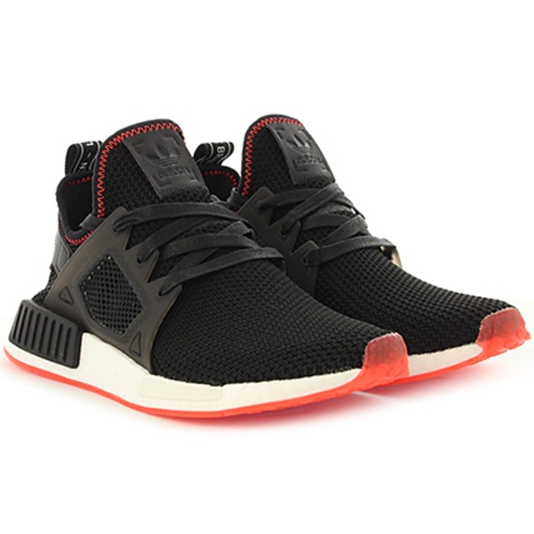 nmd xr1 black red