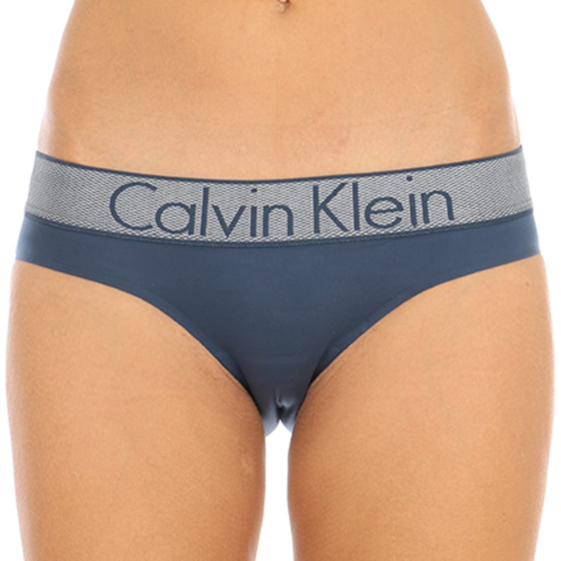 Calvin Klein Culotte Femme Bikini Bleu Marine
