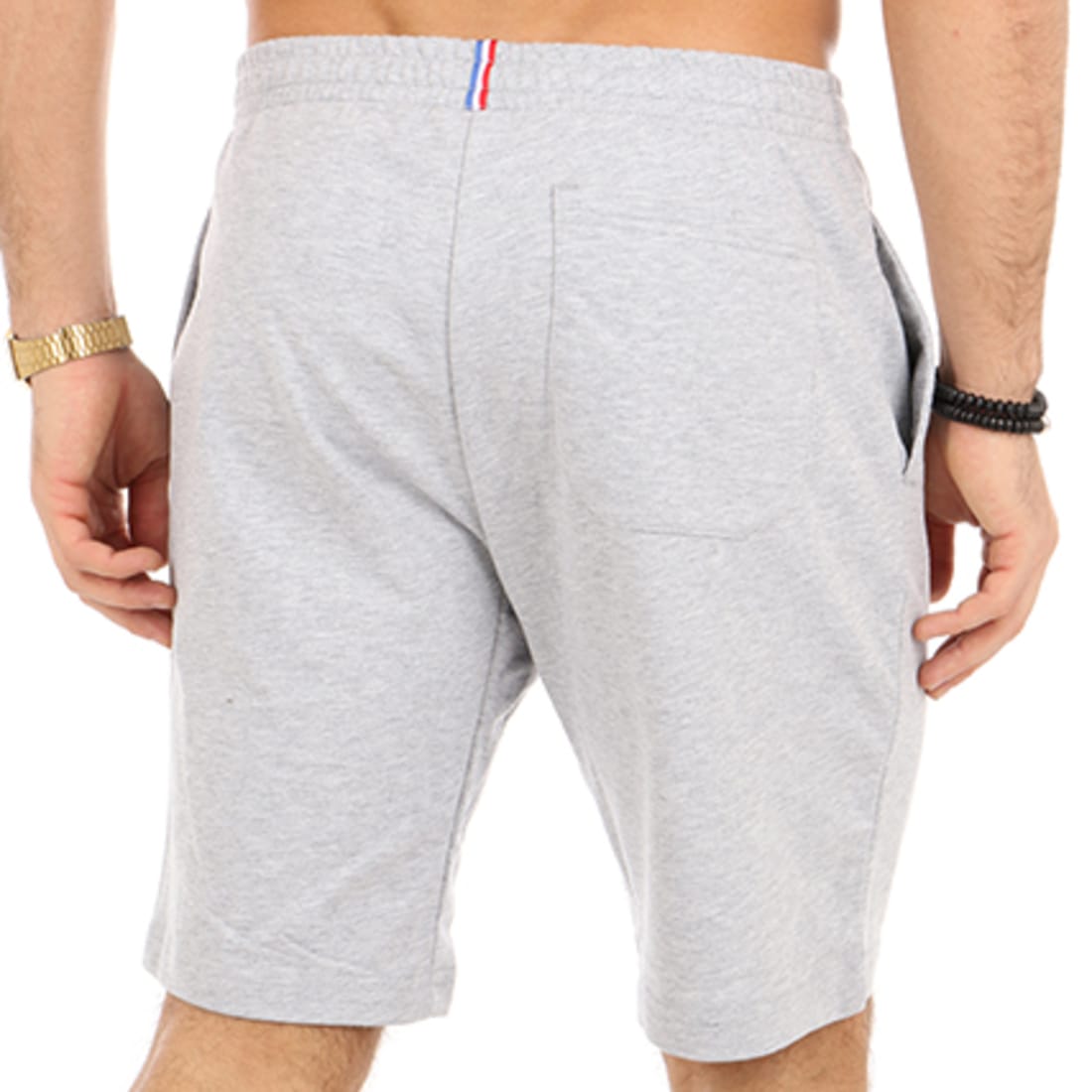short le coq sportif gris