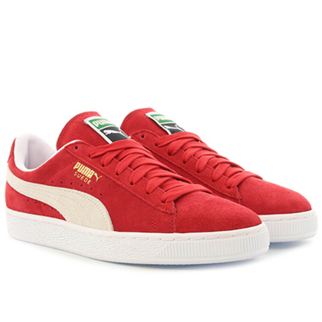 basket puma rouge