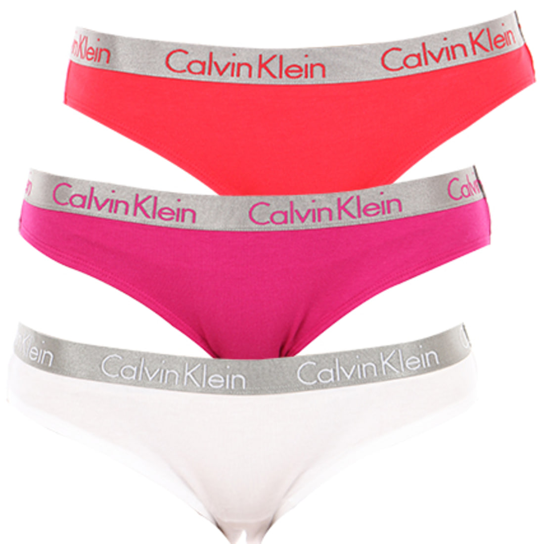 claquette calvin klein rouge