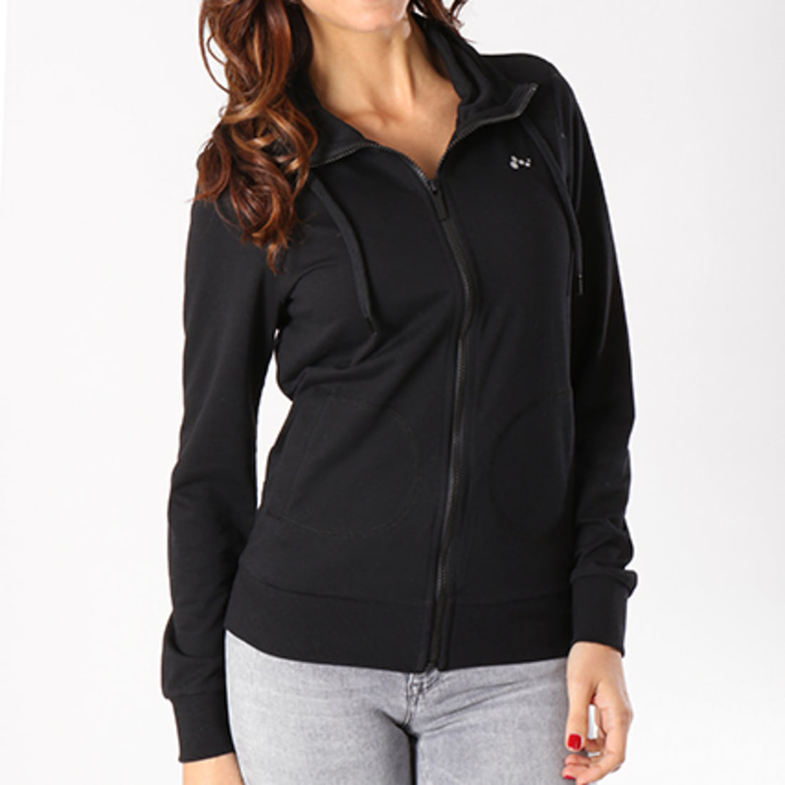 Only - Veste Zippée Femme Lina Noir - LaBoutiqueOfficielle.com