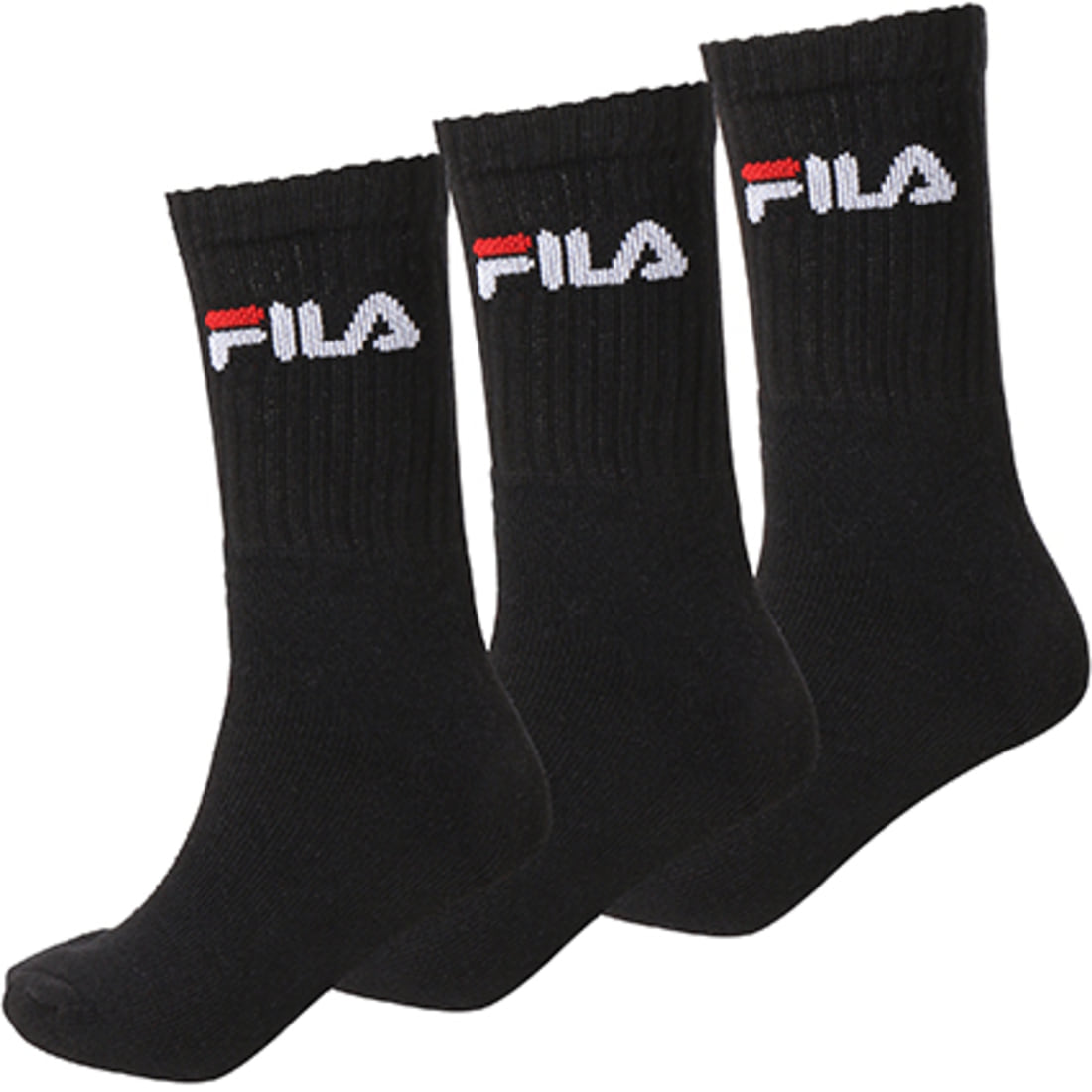 Fila Lot De 3 Paires De Chaussettes Calze Tennis F9505 Noir