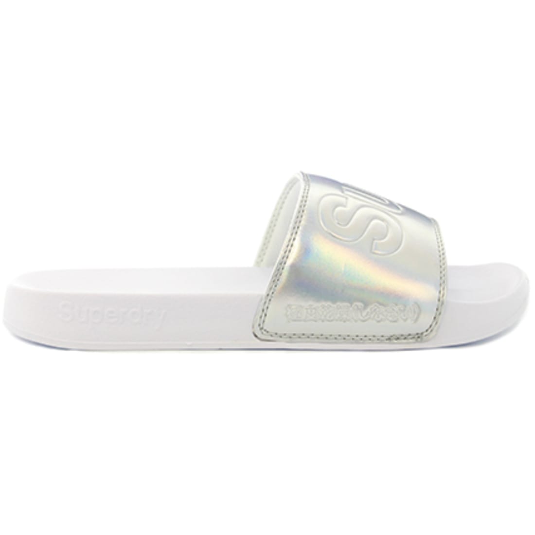 claquette superdry rose